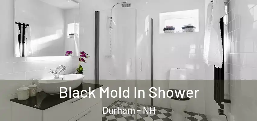  Black Mold In Shower Durham - NH